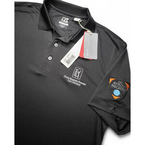 NWT Cutter & Buck Men's Byron Nelson Four Seasons Embroidered Golf Polo Size S